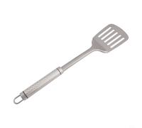Spatule fendue en titane pour la cuisine en plein air - Outil de palme antirouille avec poignée antidérapante pour la randonnée 35 cm