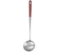 Spatule Friture Acier 201 Polie Résistante Rouille(C) | Acier inoxydable 201, pour bois anti-brûlure, pour surface polie, pour idéal frire, résistant rouille