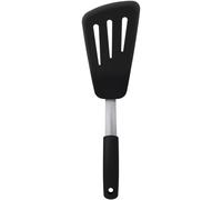 OXO Good Grips – Spatule flexible en silicone pour crêpes et œufs – Acier inoxydable 30 cm Noir