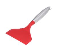 Spatule Large En Silicone, Spatule Antiadhésive Pour Wok, Pelle à Crêpes En Silicone Pour Retourner les Gâteaux, les Steaks, les Pizzas, les œufs, les Hamburgers.(Rouge)