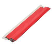 Spatule large pour cloisons sèches - Lame de spatule - 60 cm - Lot de 2 - Acier inoxydable - Lame flexible - Manche en plastique