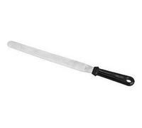 Lacor 60465 Spatule Longue Droite Manche Solide 35 cm, Noir