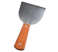 Spatule Pâtisserie Acier et pour bois Lissage pour précis Spatule | Lame coudée précise, acier inoxydable durable, manche en bois naturel, idéal pour lisser glaçages et crèmes au beurre