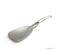 Spatule Pliante En Alliage D'aluminium, Ustensile De Cuisine De Camping, Pique-Nique En Plein Air, Randonnée, Poêle, Cuisson, Vaisselle
