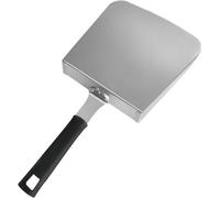 Spatule pour barbecue - Spatule pour grillades - Pour une utilisation en extérieur - Manche anti-vibration - 38,5 x 19 cm - Argent