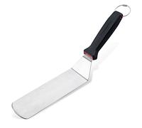 Spatule Presist coudée - Spatule en acier inoxydable pour retourner et servir - Excellent accessoire de barbecue - Spatule pour barbecue idéale comme spatule, spatule à hamburger ou spatule de