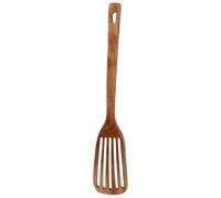 Spatule Wok à Long Manche en Bois, Pelle à Sauter Pratique | Ne Raye Pas les Ustensiles, Trou Suspendre, Bords Lisses, Design Ergonomique Cuisine Quotidienne