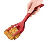 Spatules à frire, pinces, prise sécurisée, retourneur d'œufs de cuisine, us