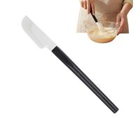 Spatules De Cuisine - Raclette avec Manche en Bois de 23 cm Qualité Alimentaire | Spatule Longue En Silicone Pour Patisserie,Pour Melanger Cuisiner Gateau Beurre Confiture Maison Appartement Restauran
