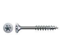 Spax Vis acier 4CUT 0191 Ø4,5×80 mm Tête fraisée T-STAR Filetage partiel WIROX Boîte 200