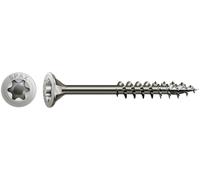 SPAX Vis à bois Inox 6 x 80 mm Tête fraisée T-STAR plus Filetage partiel 4CUT A2 100 pièces