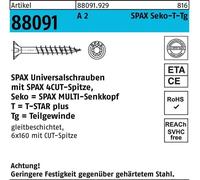 SPAX® 0197000601603 SPAX® Universalschrauben T30 Senkkopf Edelstahl A2 0197000601603 6 mm x 160 mm, 100 St.