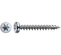 SPAX 0201010400165 R 88093 Ruko m.Spitze/T-STAR Vis à bois semi-ronde 4 mm 16 mm T-STAR plus acier WIROX 1000 pc(s)