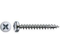 Vis à bois aggloméré - tête ronde - PZ- total - 4x16 - B 1000 - Wirox SPAX