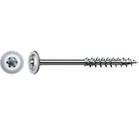 SPAX construction bois tête disque, 8 x 500 mm, 25 pièces, filetage partiel, T-STAR plus T40, 4CUT, WIROX - 0251010805005