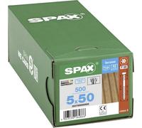 SPAX 0537000500505 Vis à bois 5 mm 50 mm T-STAR plus acier inoxydable A2 500 pc(s)