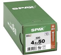 SPAX 1191010450505 R 88091 Senkkopf/T-STAR Vis à bois 4.5 mm 50 mm T-STAR plus acier WIROX 500 pc(s)