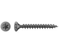 Vis universelle tête fraisée zinguée noire 3,5 x 16 mm par 200 SPAX