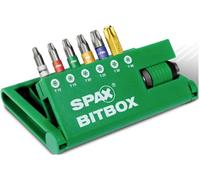 SPAX 4000007899019 Jeu dembouts 7 pièces T-STAR plus avec porte-embout