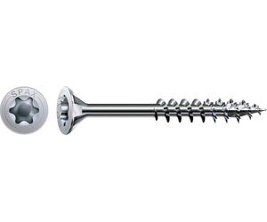 SPAX 880910190035045 R 88091 Senkkopf/T-STAR TG Vis à bois à tête fraisée 3.5 mm 45 mm Torx, 6 pans intérieurs ronds acier étamé par galvanisation 1000 pc(s)