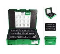 SPAX Box T-Loc I 5000009172009 Boîte de rangement, valise de montage avec vis en 12 dimensions pour le rangement et le transport