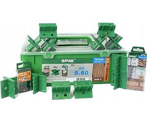 Spax-D Vis pour terrasse 5 x 60 antiquité A2 850 pcs. GreenBox