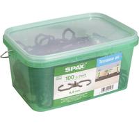 Espaceurs et aérateurs pour terrasses SPAX Air - 4,5 mm - 100 pcs - 4009422545009