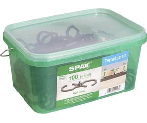 SPAX Entretoise 90 mm 4009422545009 100 pc(s) (L x l x H) 90 x 28 x 4 mm