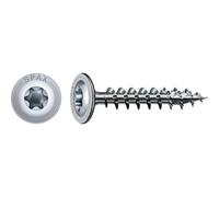Spax HI.FORCE, 8x50 mm, 50 unités, Filetage total, Tête disque, T-STAR plus T40, 4CUT, WIROX - 0251720800505