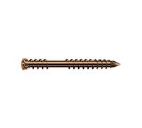 Spax Lot de 500 vis de terrasse à bois 5 x 50 TX25 avec pointe coupée, tête cylindrique et tranchant dentelé, acier inoxydable vieilli