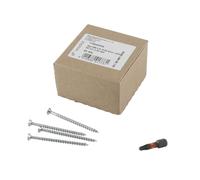 Spax Lot de 51 vis à tête fraisée TX20 4CUT avec bord dentelé T-Star Plus et Spax T-Star Plus T20