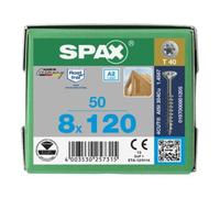 SPAX SPAX A2 SEKO T-STAR+ T40 TG 4CUT 8 x 120 Quantité:50
