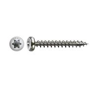 SPAX Spax Edelstahl 3,5 x 30 mm tête demi-ronde T-STAR plus filetage complet 4CUT inox A2 Quantité:200