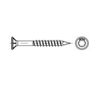 SPAX Spax Fassade 4,5 x 35 mm Tête fraisée bombée T-STAR plus filet partiel Pointe CUT Acier inoxydable A2 anti-rouille Quantité:200