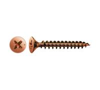 SPAX Vis universelle, 3 x 20 mm, 1000 pièces, filetage complet, tête fraisée, empreinte cruciforme Z1, pointe S, bruni - 1081140300205