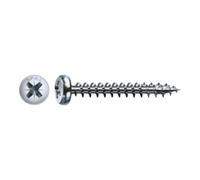 SPAX Spax Vis universelle 4,5 x 25 mm tête demi-ronde Pozidriv Z filetage total 4CUT WIROX A3J Quantité:1000