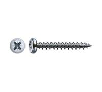 SPAX Spax Vis universelle 5 x 50 mm Tête demi-ronde Pozidriv Z Filetage total 4CUT WIROX A3J Quantité:200