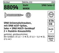 Spax - Vis R 88094 Senkkopf M.spitze/kreuzschl.-pz