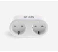 SPC CLEVER PLUG DUAL Prise intelligente 3680 W Blanc