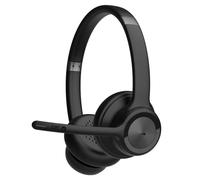 SPC Dreamer Pro - Casque Bluetooth sans Fil avec Microphone, autonomie de 40h, Bluetooth 5.0, Suppression du Bruit, Double Connexion simultanée, Couleur Noire