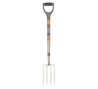 Spear & Jackson 1561BF Fourchette à bordures de jardin Neverbend en acier inoxydable