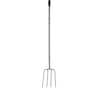 Spear & Jackson 1636CU Fourche à fumier avec long manche tubulaire
