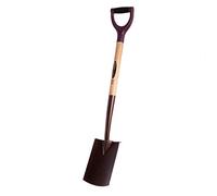 Spear & Jackson 4194NB Elements Bêche à Bordures à marchepieds en Acier Carbone avec Manche Ergonomique incliné vers l’Avant