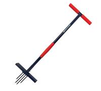 Spear & Jackson 4853UW Arrache-séneçon, manche long, éjection pompe | Construction tout métal, larges appuis-pieds, poignée en T antidérapante, pour séneçon & adventices à racines profondes