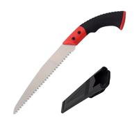 Spear & Jackson 4938PS Scie d’élagage fixe 225 mm, capacité de coupe 90 mm | Lame en acier carbone, avec étui & crochet de ceinture, pour arbres & arbustes, gamme Razorsharp