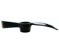 Spear & Jackson 5002AE Tête de pioche-Hache 2,3 kg, tête Seule | Acier carbone forgé, lames 180 & 130 mm, pour sol dur, racines, défrichage & terrassement