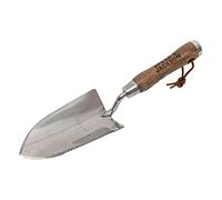 Spear & Jackson 5160ST Transplantoir Multifonction INOX, Bord dentelé | Repères de profondeur, embout en acier, pour plantation & désherbage, gamme Traditional