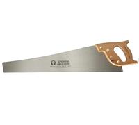 Spear & Jackson 9515K Scie égoïne traditionnelle 24" (610 mm), 7 TPI, avec lame en acier carbone réaffûtable pour coupe du bois et panneaux