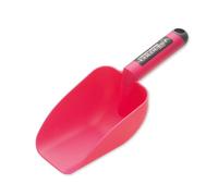 Spear & Jackson Colours Pelle à Main de Jardin en Plastique, Pelle Polyvalente pour Terre, Terreau, Graines, Sable et Aliments pour Animaux, Rose