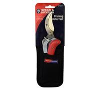 Spear & Jackson CUTTINGSET7 Set de sécateurs à lames courbes, couteau et étui